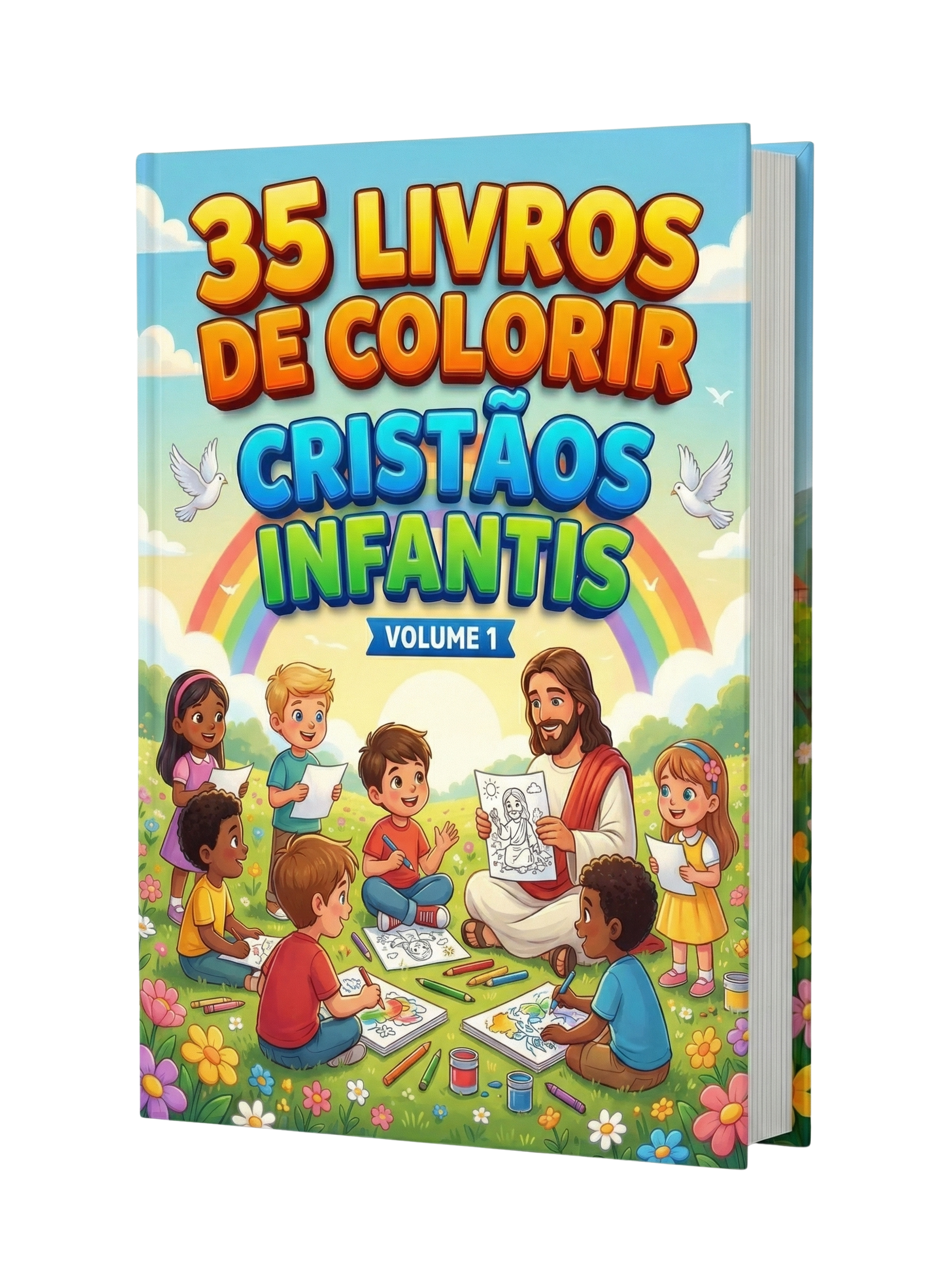 35 Livros Infantis Cristãos para Colorir